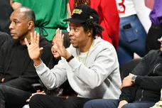 Celebrities At The Los Angeles Clippers Game