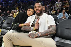 Celebrities At The Los Angeles Lakers Game