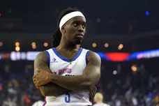 NBA: All Star-Celebrity Game-Team Bonds at Team Rice