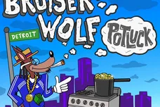 Bruiser Wolf POTLUCK Digital Artwork