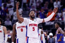 NBA: Playoffs-New York Knicks at Detroit Pistons