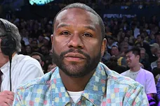 Celebrities At The Los Angeles Lakers Game