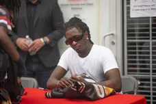 Young Thug Makes Surprise Appearance At Back-to-School Event