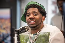 YFN Lucci Visits The Ferrari And BT Show On 96.1 The Beat