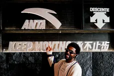 NBA player Kyrie Irving Visits Anta Museum