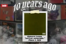Kendrick Lamar Untitled Unmastered 30th Anniversary