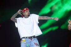 Chris Brown Performs At Chase Field