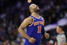 NBA: Playoffs-New York Knicks at Philadelphia 76ers