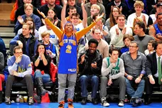 Celebrities Attend The Boston Celtics Vs The New York Knicks Game - December 25, 2011