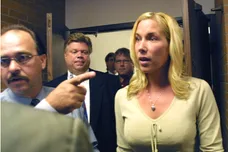 Kim Mathers Appears In Court