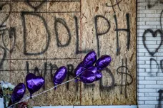 Nov. 18, 2021- A memorial in front of Makeda's Homemade Butter Cookies on Airways Boulevard in South Memphis to rapper Young