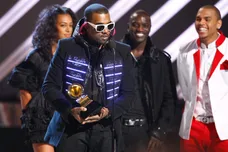 February 10, 2008; Los Angeles, CA, USA; Kanye West on stage duringThe 50th Annual Grammy Awards at the Staples Center in Los