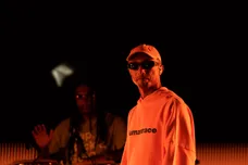 Jun 18, 2022; Washington, DC, USA; Grammy award-winning artist Pharrell Williams performs at the Sun Stage during the Something