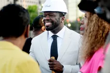 Curtis 50 Cent Jacksons ground-breaking for G-Dome took place Wednesday, June 17. The new dome-style, immersive entertainment