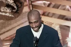 Feb 28, 1996; Los Angeles, CA, USA ; FILE PHOTO; Music entertainer Tupac Shakur presents an award at the 38th Annual Grammy