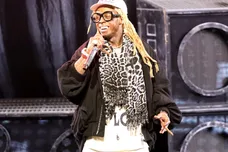 Lil Wayne performs during the Blink-182 and Lil Wayne concert at Riverbend, Monday, Sept. 16, 2019.Blin28