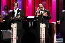 Boyz II Men performs during the "An Opry Salute to Ray Charles" concert at The Grand Ole Opry in Nashville Oct. 8,
