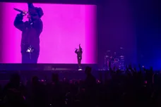 D4vd opens for SZA on the S.O.S Tour on Oct. 29, 2023, at The Footprint Center in Phoenix.
