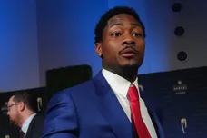Stefon Diggs of the Buffalo Bills walks the red carpet before the NFL Honors awards special at the Phoenix Convention Center on