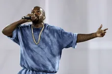 Jul 26, 2015; Toronto, Ontario, CAN; Recording artist Kanye West performs during the closing ceremony for the 2015 Pan Am Games