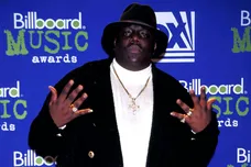 Dec. 6, 1995; New York, NY, USA; Notorious B.I.G. (Aka Christopher Wallace, Biggie Smalls) poses for a photo at the 1995