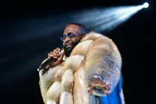Rick Ross performs at FedExForum for the Legendz of the Streetz Tour on February 6, 2022, in Memphis.Jf1 1284