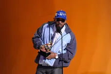 Kendrick Lamar accepts the award for best rap album for    Mr. Morale &amp; The Big Steppers\".Xxx Grammys2023 18325050 Dcb Jpg E
