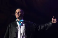 Macklemore performs during Innings Festival at Tempe Beach Park on Feb. 24, 2024.