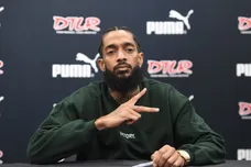 Nipsey Hussle In Store CD Signing