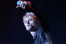 Machine Gun Kelly played the Space Zebra Stage for the crowd Saturday.Sept. 25, 2021Ltl Sat 42