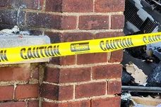 Caution tape.