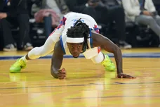 NBA: All Star-Celebrity Game-Team Bonds at Team Rice