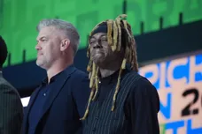 Apr 24, 2025; Green Bay, WI, USA; American rapper Lil Wayne before the first round of the 2025 NFL Draft at Lambeau Field.