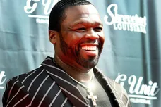 The Curtis 50 Cent Jackson press conference in front of Government Plaza for G-Unit Studios in Shreveport Thursday afternoon,