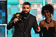 February 10, 2019; Los Angeles, CA, USA; Drake accepts the award for best rap song for 'God's Plan' during the 61st Annual