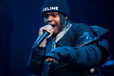 42 Dugg performs during the "Lil Baby and Friends" tour at the FedExForum on Friday, Oct. 29, 2021.Lil Baby