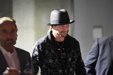 Kid Rock arrives for the final Presidential Debate between President Donald Trump and former Vice President Joe Biden at Belmont