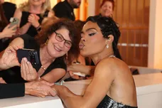 Mar 15, 2026; Los Angeles, CA, USA; Teyana Taylor on the red carpet at the 98th Academy Awards at the Dolby Theatre in Los