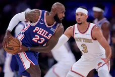 NBA: Philadelphia 76ers at New York Knicks