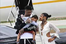 Blueface Chrisean Rock Wedding Shoot