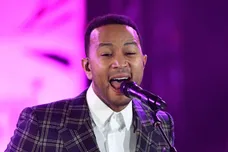 John Legend performs "The Dock of the Bay," written by 2018 BMI Icon Award winner Steve Cropper and Otis Redding at BMI's 2018
