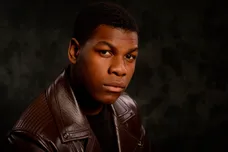 December 2, 2015; New York, NY, USA; Star Wars: The Force Awakens cast.  --    John Boyega. Mandatory Credit: Robert Deutsch/USA