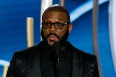Jan 6, 2019; Beverly Hills, CA, USA; Tyler Perry during the 76th Golden Globe Awards at the Beverly Hilton. Mandatory Credit: