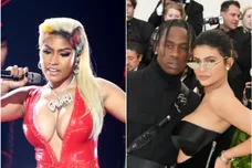 Nicki Via Frederick M. Brown/Getty Images for BET, Travis and Kylie via Neilson Barnard/Getty Images