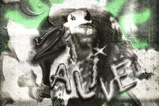 Yeat's "2 Alivë" album cover via Geffen Records