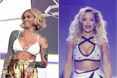 Kehlani via Kevin Winter/Getty Images for Coachella, Rita Ora via Andreas Rentz/Getty Images