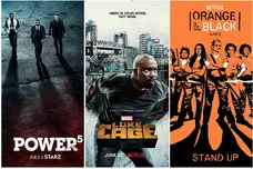 Power, Luke Cage, Orange Is The New Black / All Images via IMDB