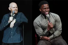 Bill Burr: Rick Diamond/Getty Images; Kevin Hart: Jamie McCarthy/Getty Images