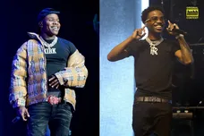 Roddy Ricch: Jerritt Clark/Getty Images; DaBaby: Brad Barket/Getty Images
