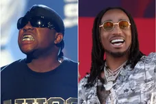 Mike Jones via Kevin Winter/Getty Images, Quavo Via Isaac Brekken/Getty Images for iHeartMedia